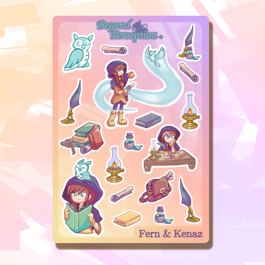 Scavengers Project Sticker Sheet | Fern & Kenaz